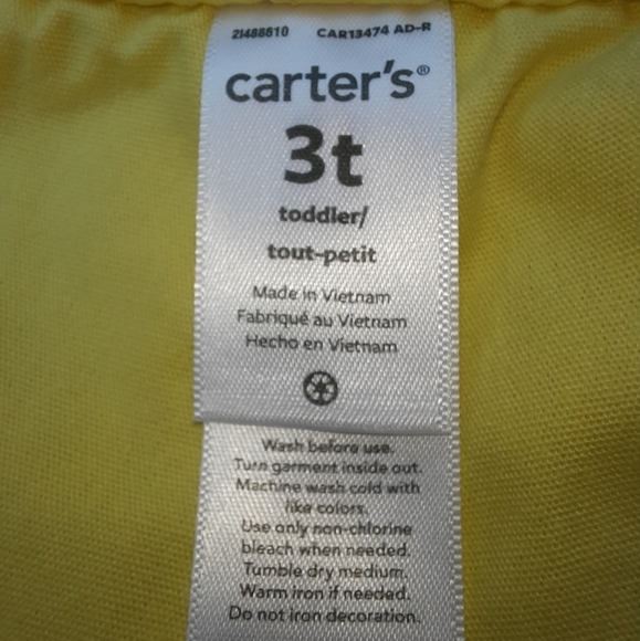Girl's Yellow Bundle Carter's size 3T NWOT - Picture 10 of 11
